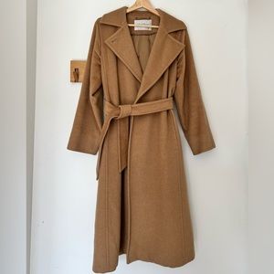 Max Mara Icon Manuela Camel Trench Coat